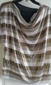 Express stripped blouse